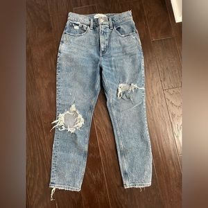 Abercrombie High Rose Mom Jeans (size 2 short)